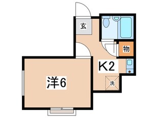 マグノリアハウスの物件間取画像